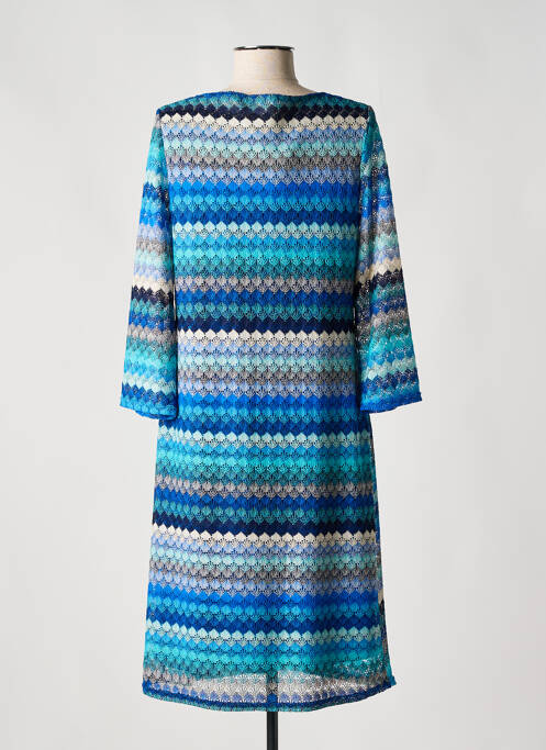 Rochie pulover albastru HALOGENE femeie