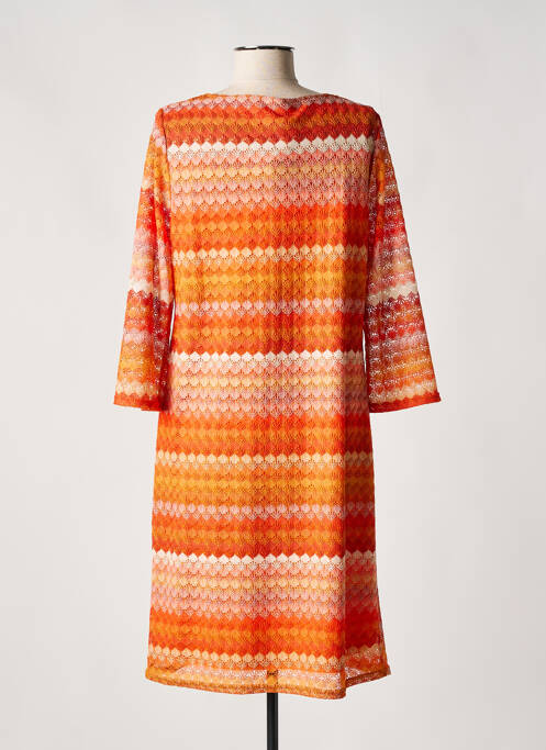 Rochie pulover portocaliu HALOGENE femeie