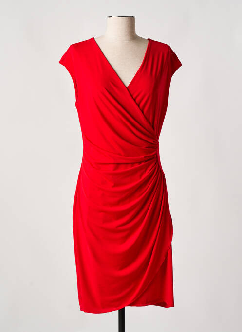 Rochie midi roșu LADY LOL femeie