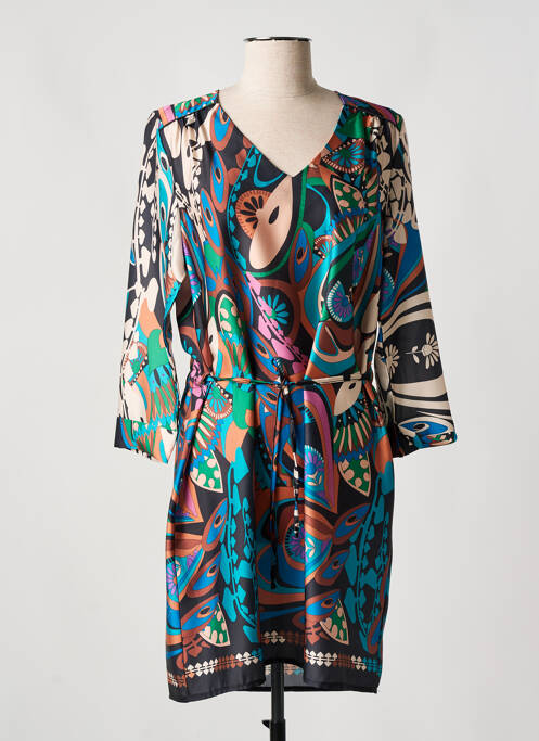 Rochie midi negru HALOGENE femeie