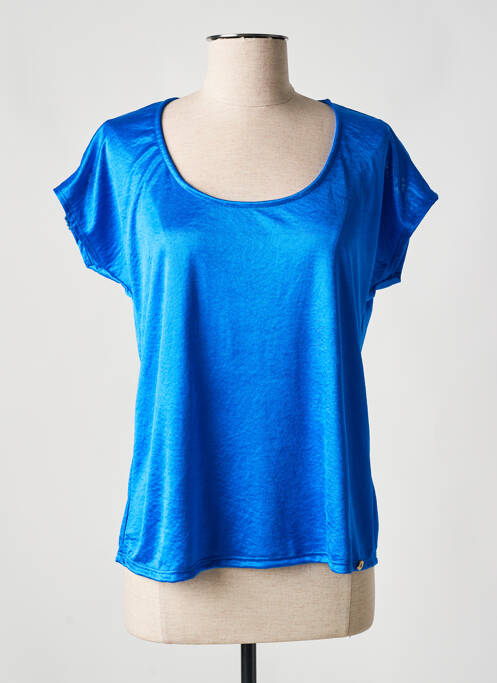 Top albastru DANIELA femeie