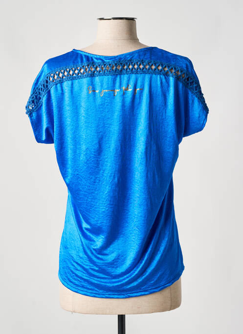 Top albastru DANIELA femeie