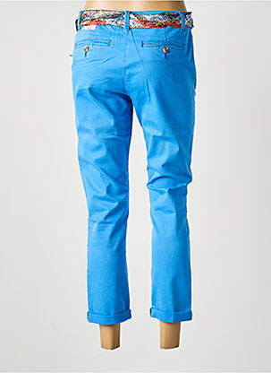 Pantalon 7/8 elasticitate mărime normală albastru ONADO femeie