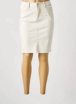 Fustă midi bej KY CREATION femeie