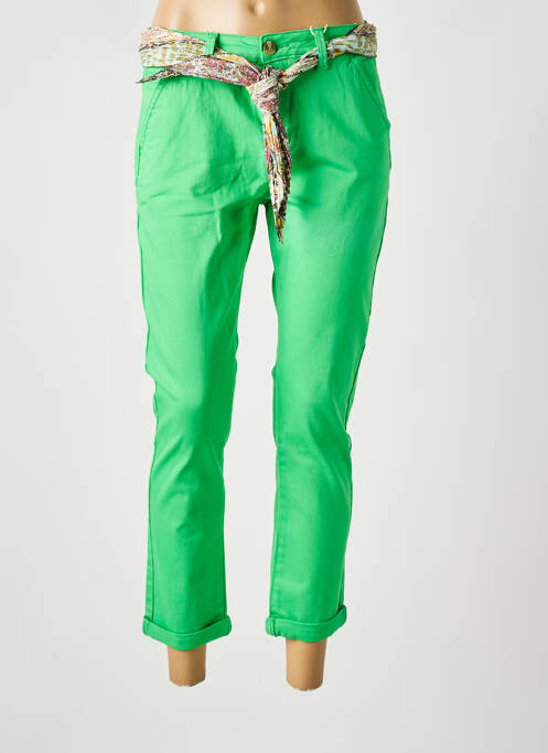 Pantalon 7/8 verde ONADO femeie