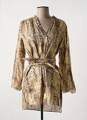 Tunică mâneci lungi auriu MASON'S femeie