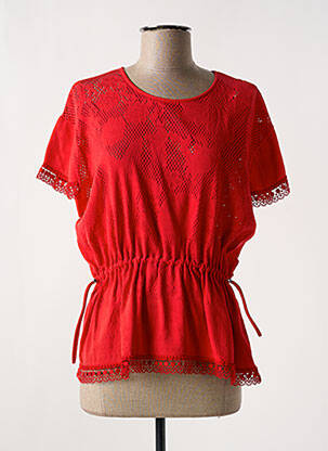 Tricou roșu HIGH femeie