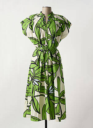 Rochie midi verde MEIMEIJ femeie