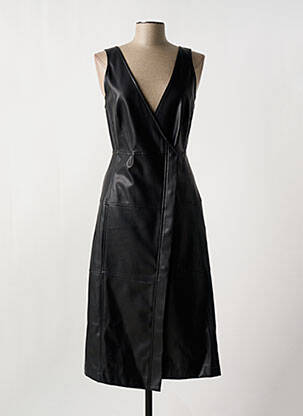 Rochie midi fără mâneci fără mâneci negru LIVIANA CONTI femeie