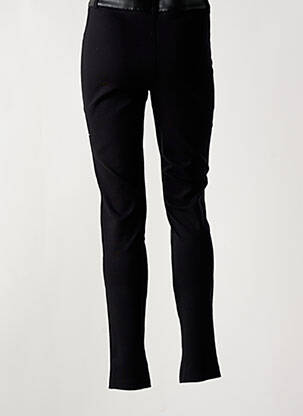 Pantalon slim talie joasă talie joasă negru ABSOLU femeie