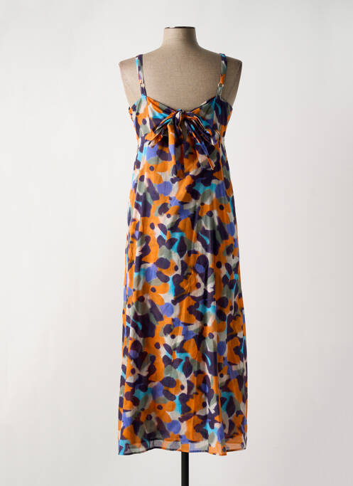 Rochie lungă portocaliu ROSSO 35 femeie