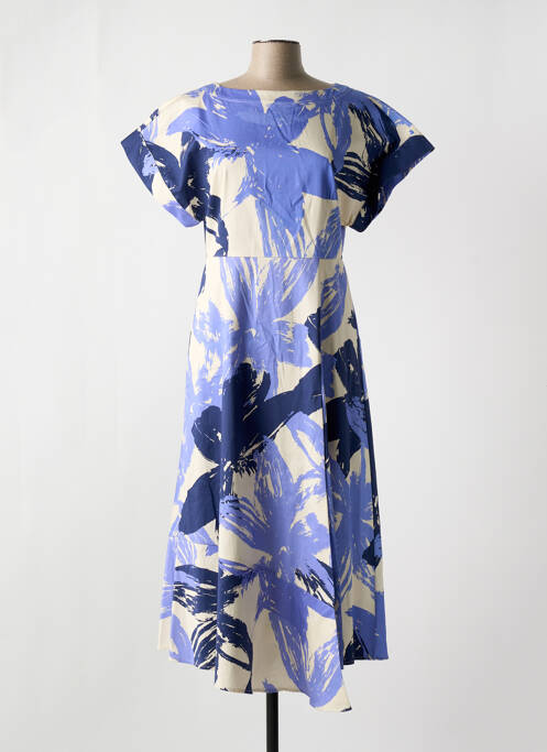 Rochie midi albastru LIVIANA CONTI femeie