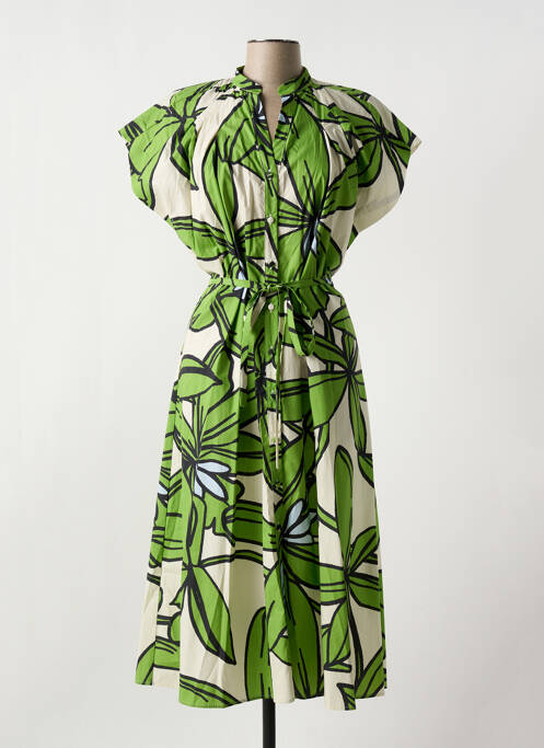 Rochie midi verde MEIMEIJ femeie