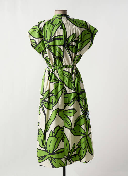 Rochie midi verde MEIMEIJ femeie