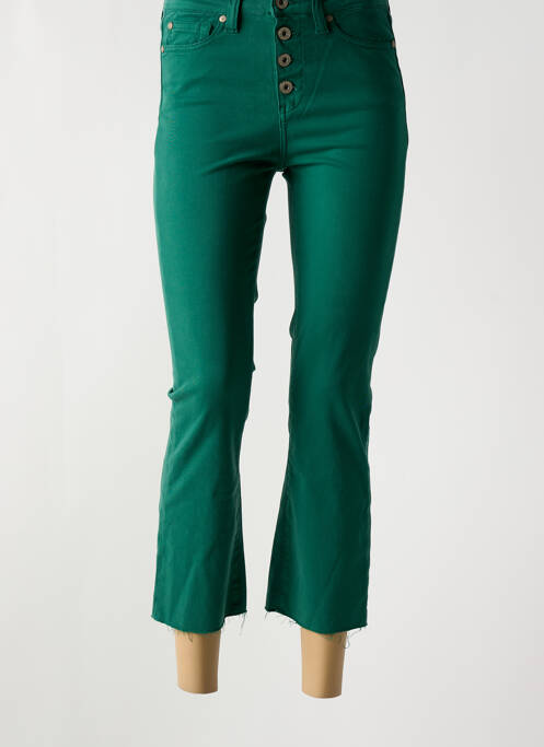 Pantalon 7/8 verde DENIM STUDIO femeie
