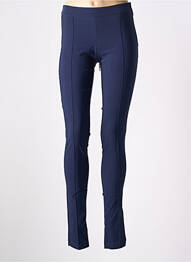 Pantalon cargo țesătură poplin talie înaltă albastru LIVIANA CONTI femme