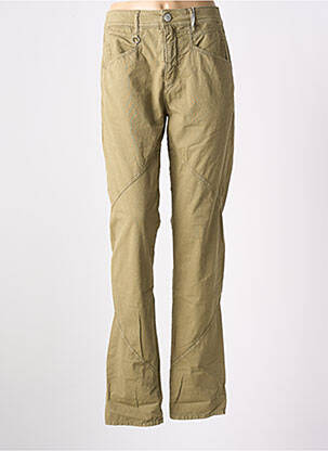 Pantalon slim verde HIGH femeie