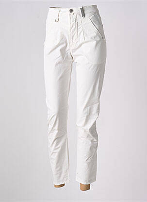 Pantalon 7/8 alb HIGH femeie