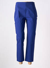 Pantalon 7/8 talie înaltă talie înaltă albastru PIER ANTONIO GASPARI femme