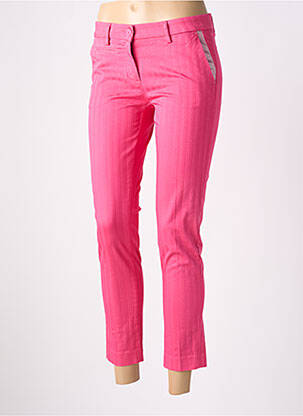 Pantalon chino talie joasă talie joasă roz MASON'S femeie