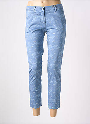 Pantalon chino talie joasă talie joasă albastru MASON'S femeie