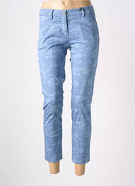 Pantalon chino talie joasă talie joasă albastru MASON'S femeie