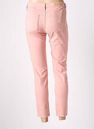 Pantalon 7/8 elasticitate talie joasă roz DENIM STUDIO femeie
