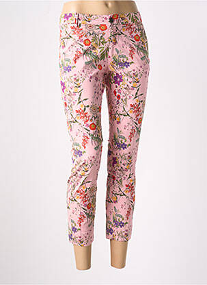 Pantalon chino talie joasă talie joasă roz MASON'S femeie