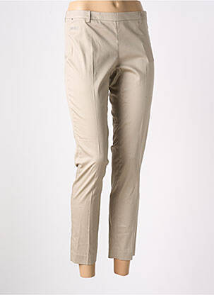 Pantalon 7/8 elasticitate mărime normală maro ABSOLU femeie