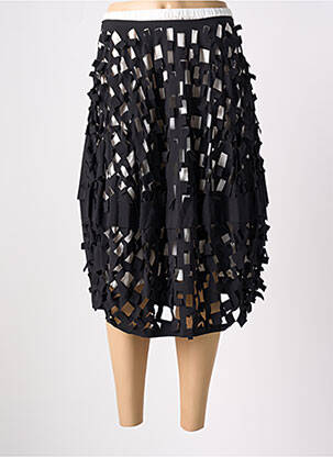 Fustă midi negru BLACK LABEL femeie