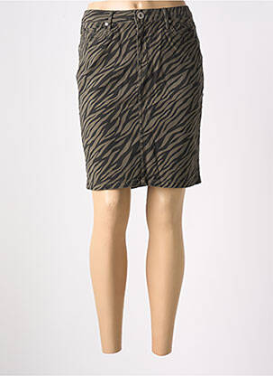 Fustă scurtă verde DENIM STUDIO femeie