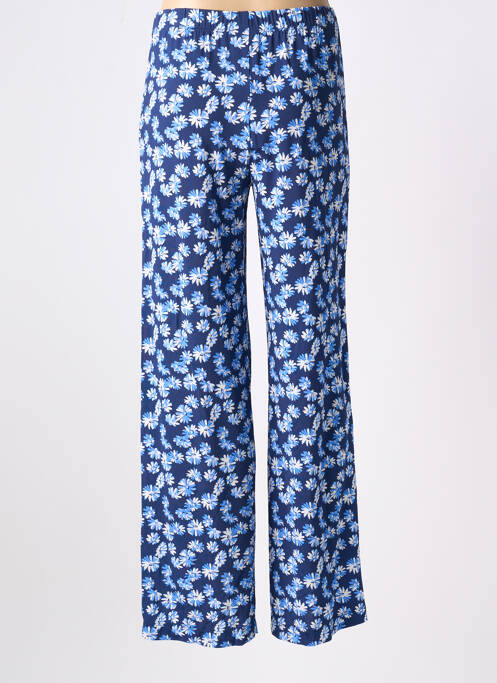 Pantalon larg albastru ROSSO 35 femeie