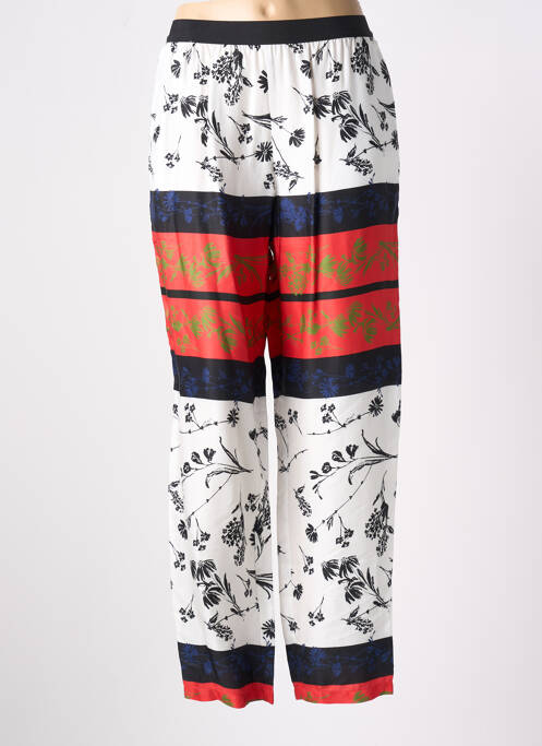 Pantalon drept alb PIER ANTONIO GASPARI femeie