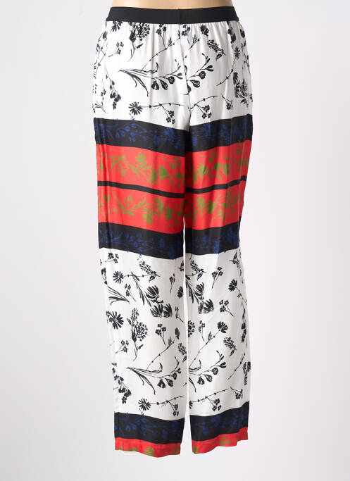 Pantalon drept alb PIER ANTONIO GASPARI femeie