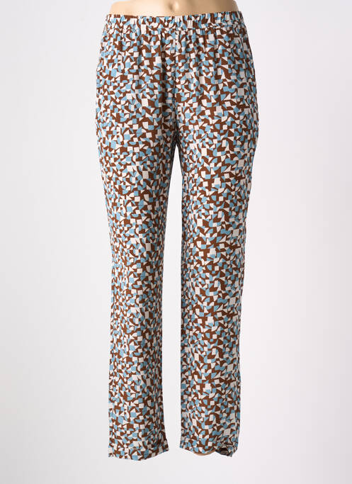 Pantalon drept maro ROSSO 35 femeie