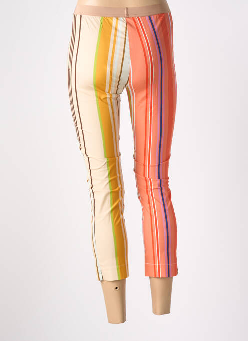 Pantalon 7/8 talie înaltă talie înaltă bej LIVIANA CONTI femme