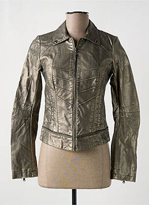 Geci din piele ecologică auriu GUESS femeie