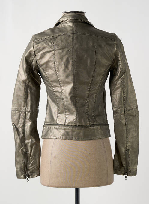 Geci din piele ecologică auriu GUESS femeie