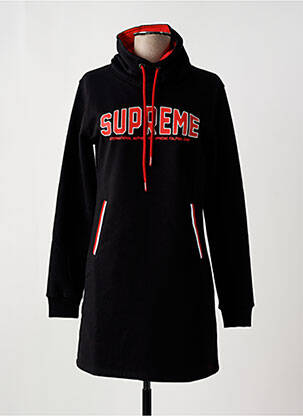 Rochie scurtă mâneci lungi mâneci lungi negru SUPREME femeie