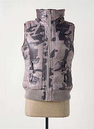 Geacă matlasată gri KAPORAL femeie