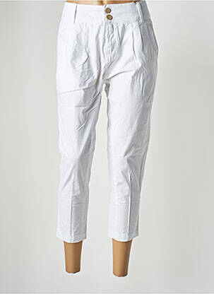 Pantalon trei sferturi alb KAPORAL femeie