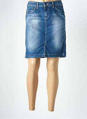 Fustă scurtă buzunare albastru PEPE JEANS femeie