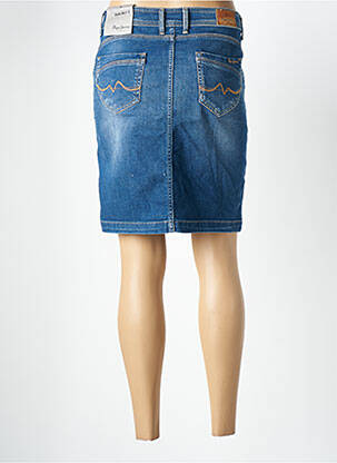 Fustă scurtă buzunare albastru PEPE JEANS femeie