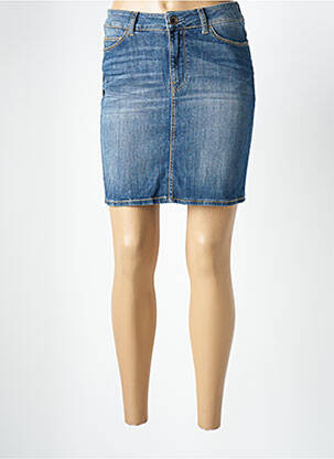 Fustă scurtă albastru GUESS femeie