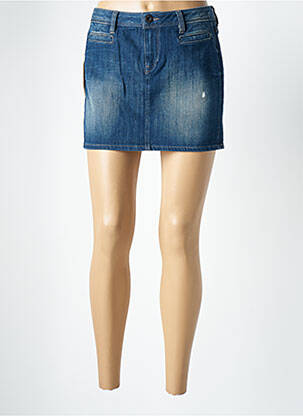 Fustă mini albastru GUESS femeie