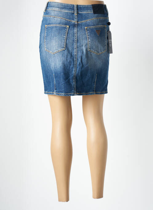 Fustă scurtă albastru GUESS femeie