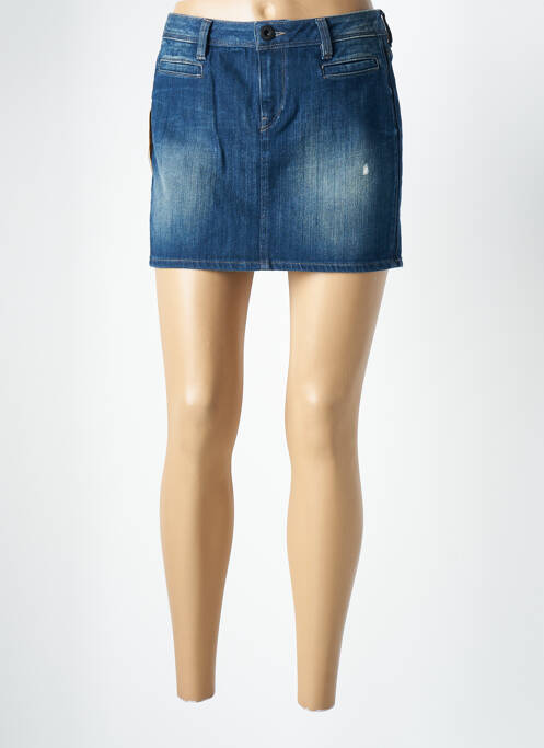 Fustă mini albastru GUESS femeie