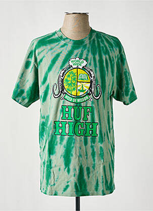 Tricou verde HUF bărbat