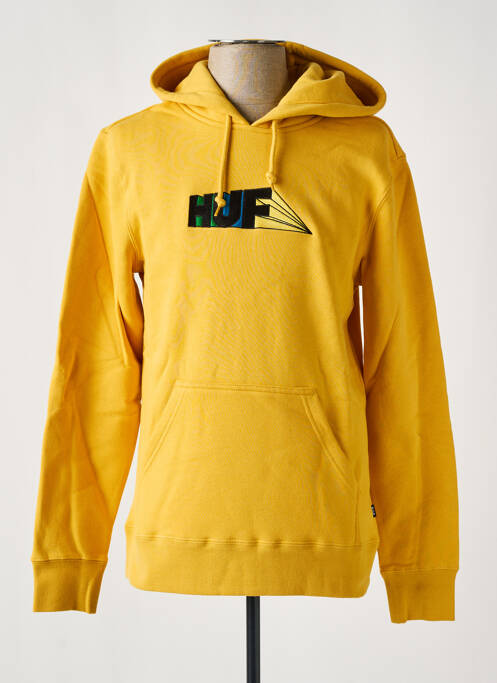 Hanorac cu glugă galben HUF bărbat