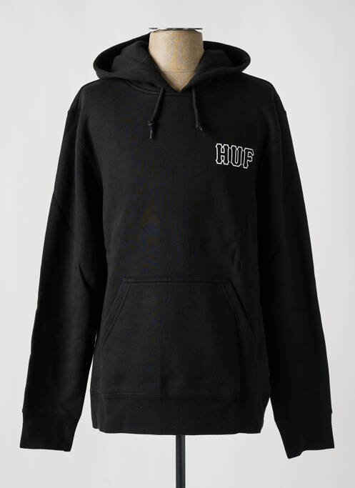 Hanorac cu glugă negru HUF bărbat